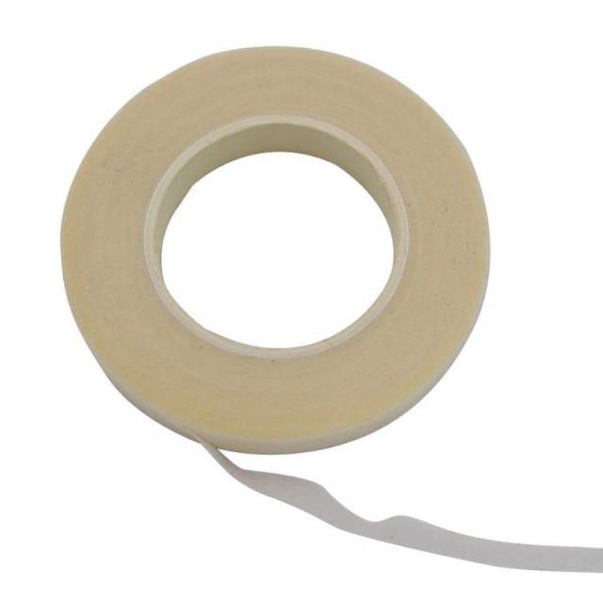 30m 12mm Bouquet Floral Stem Stretchy Tape Flower Stamen Wrapping Florist Green - White - Asia Sell
