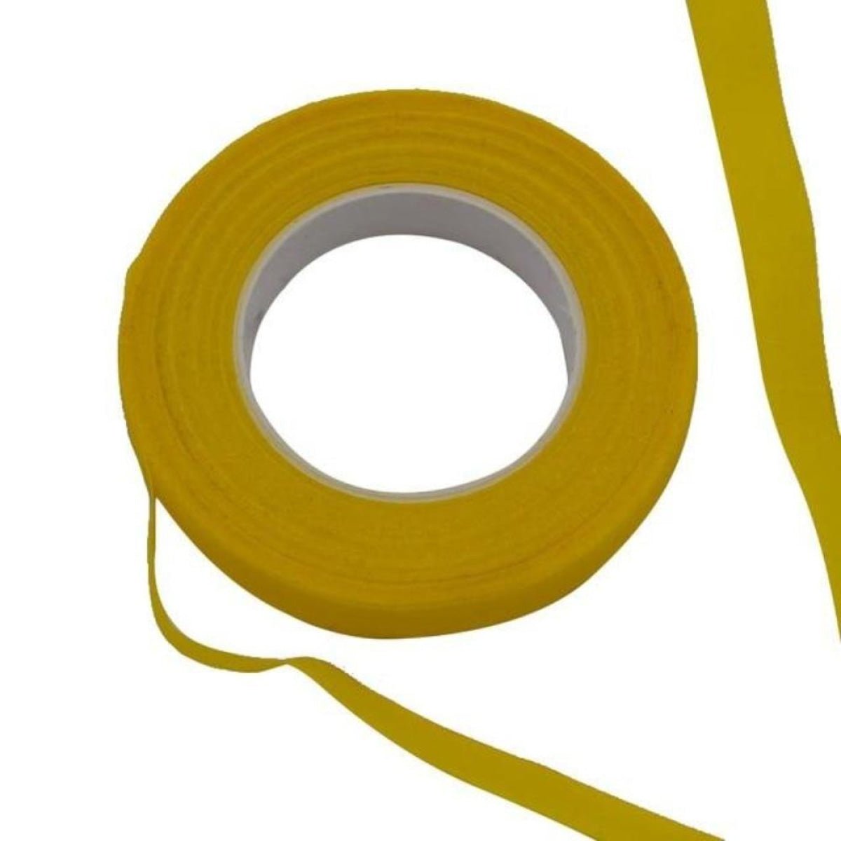 30m 12mm Bouquet Floral Stem Stretchy Tape Flower Stamen Wrapping Florist Green - Yellow - Asia Sell