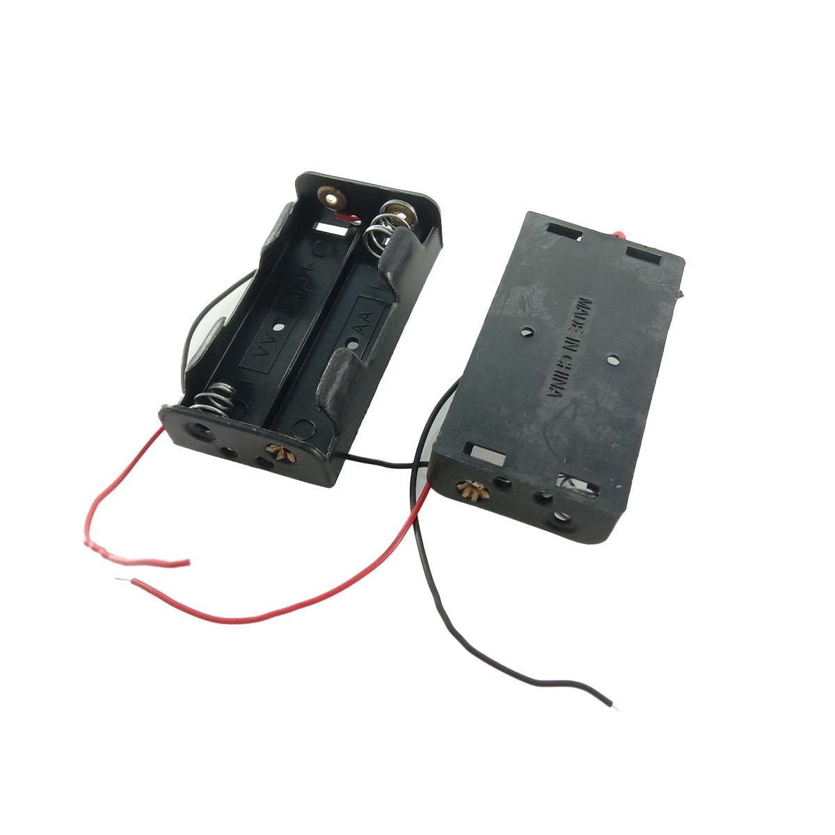 3pcs 2xAA Battery Holder 3V Case Storage Box Pi 2 x AA 2 x 1.5V 2x1.5V - - Asia Sell