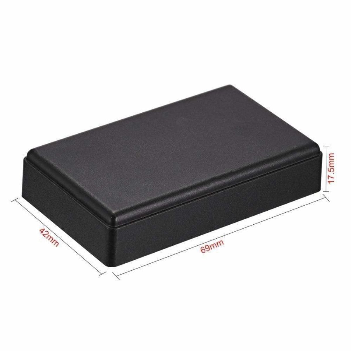 3pcs Black/White Electronic Plastic ABS DIY Project Junction Box Enclosure Case - 48x27x14mm White - Asia Sell