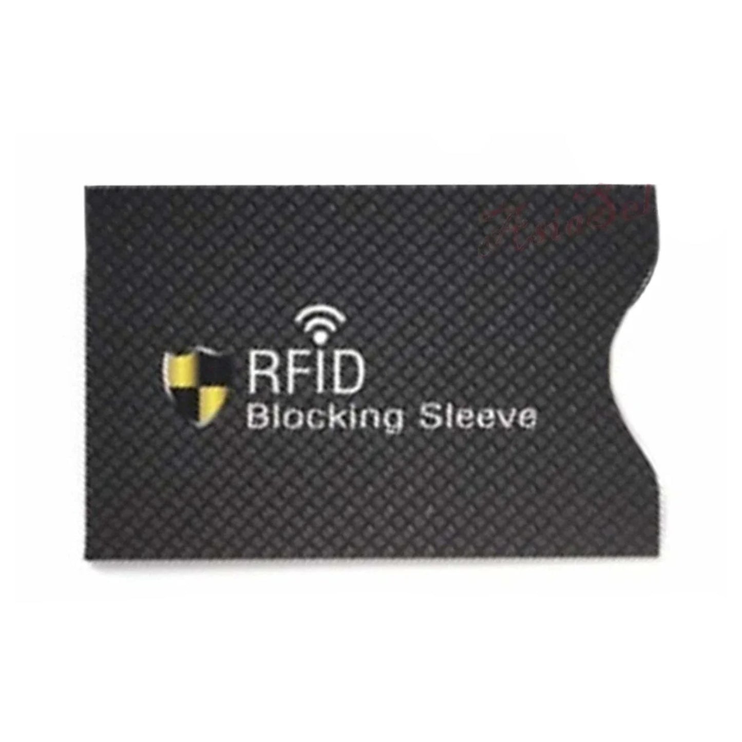 3pcs RFID Credit Card Cover Protector Anti Theft Blocking Sleeve Aluminium - Black (thick) - Asia Sell