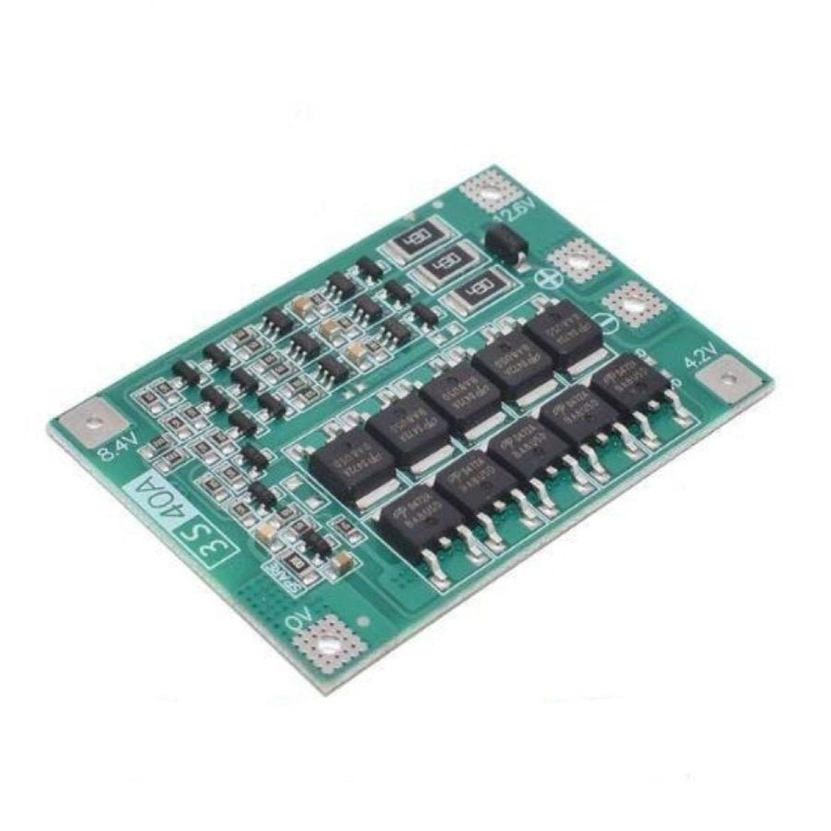 3S 40A BMS Lithium Battery Protection Enhanced 18650 Li-ion Charger 11.1V 12.6V - Balanced Version - Asia Sell