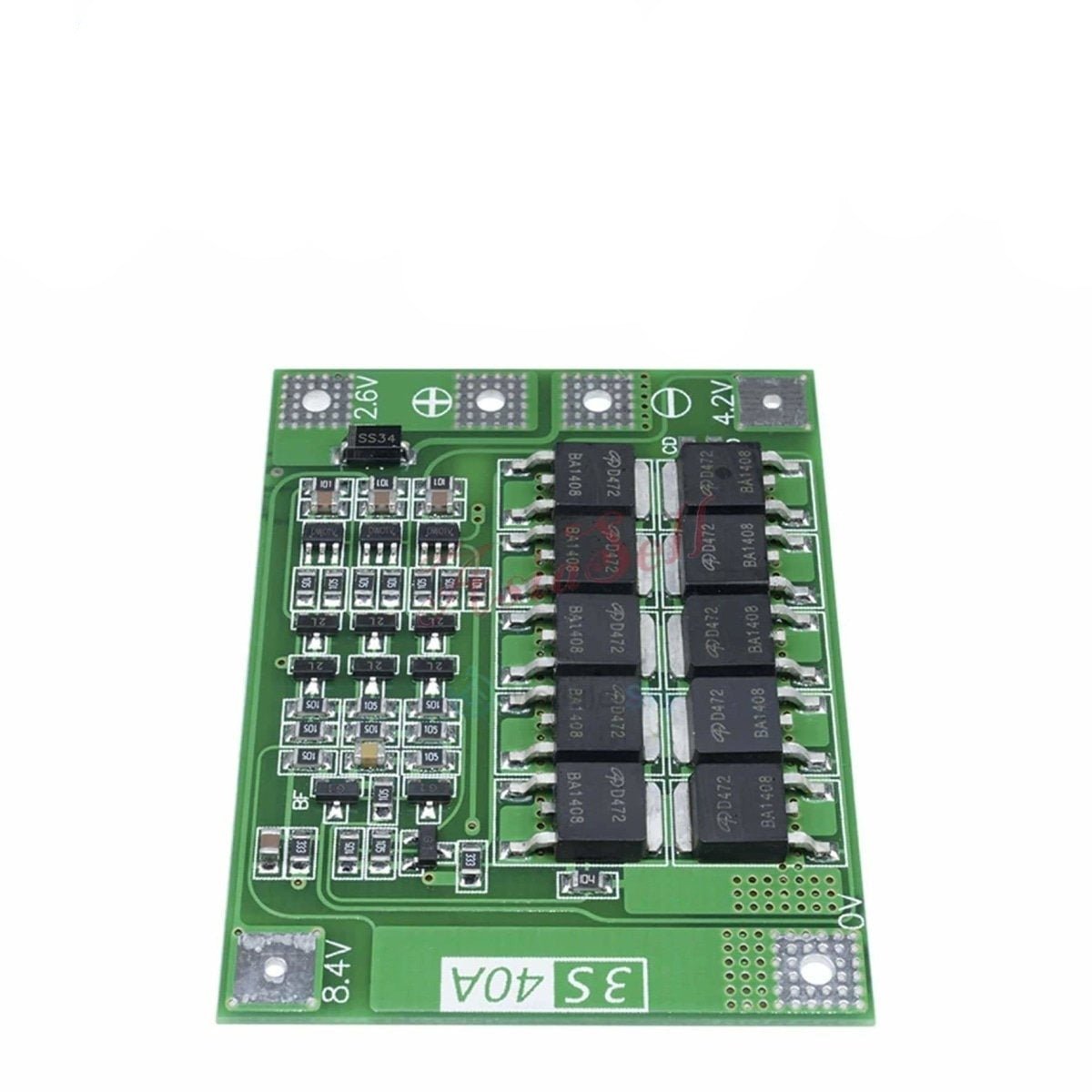 3S 40A BMS Lithium Battery Protection Enhanced 18650 Li-ion Charger 11.1V 12.6V - Enhanced Version - Asia Sell