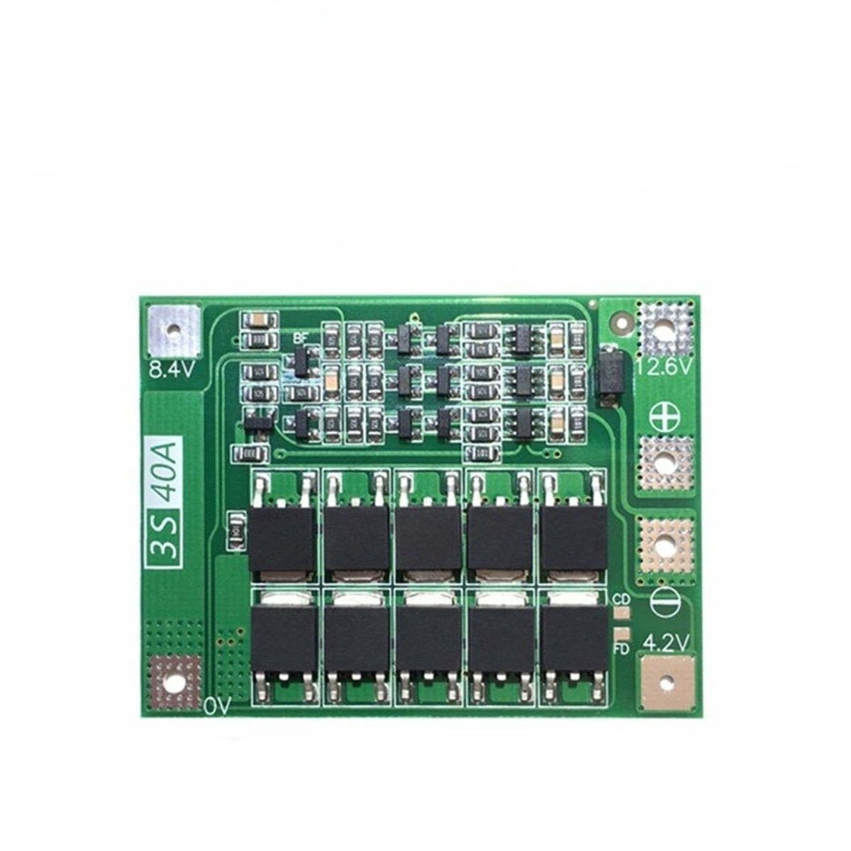 3S 40A BMS Lithium Battery Protection Enhanced 18650 Li-ion Charger 11.1V 12.6V - Enhanced Version - Asia Sell