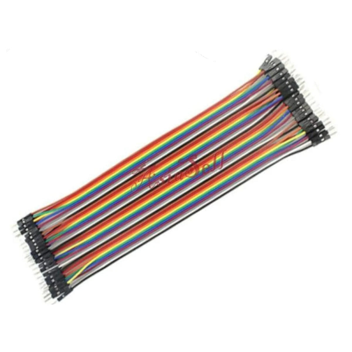40pcs 40cm 2.54mm M-M or M-F Single 1pin Male to Male Jumper Wire Cable Cables - Male-Male - Asia Sell