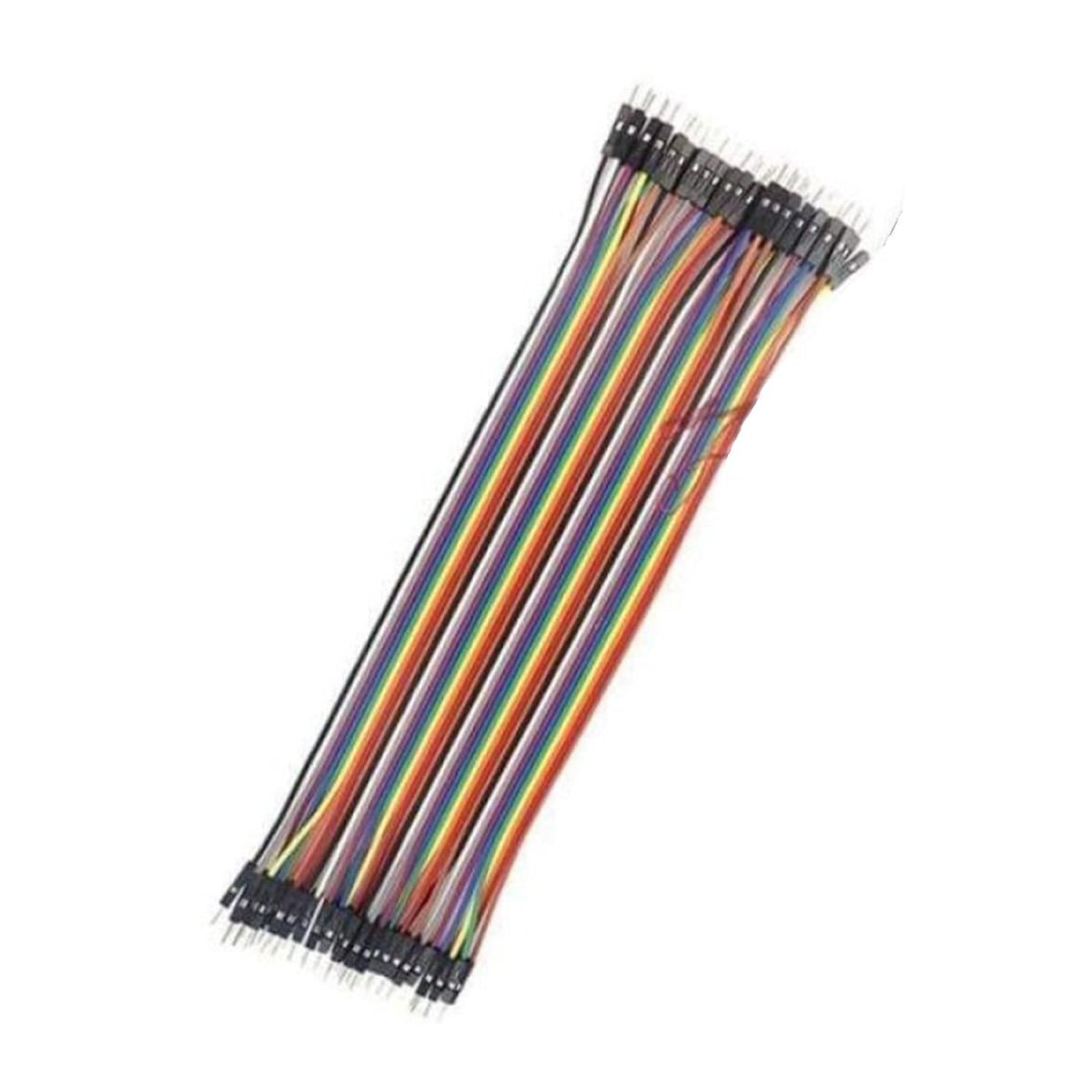 40pcs Jumper Line 20cm Male Female M-F / M-M / F-F Wire Cable - M-M - Asia Sell
