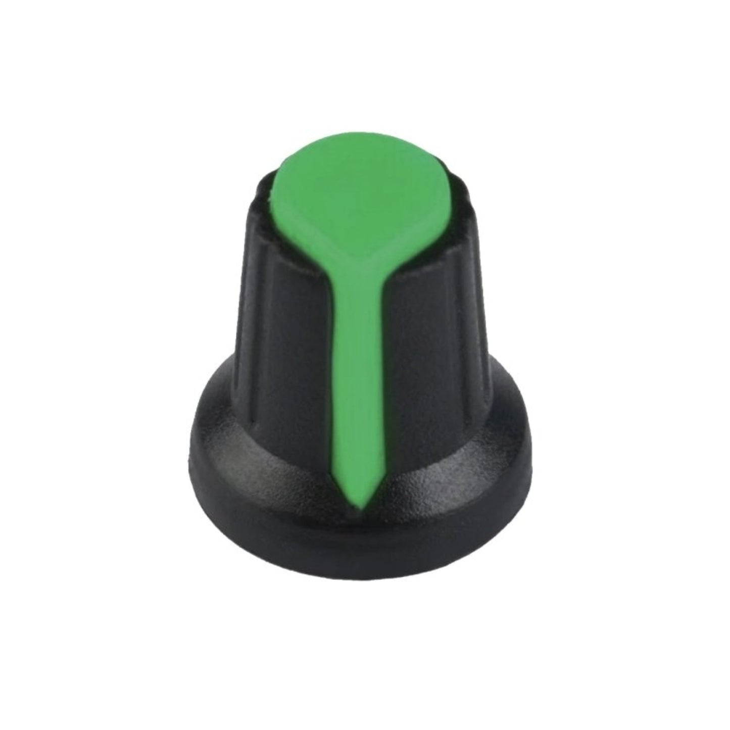 40pcs Potentiometer Knob Cap Green 15X17mm 6mm Shaft Hole Multicolour - - Asia Sell