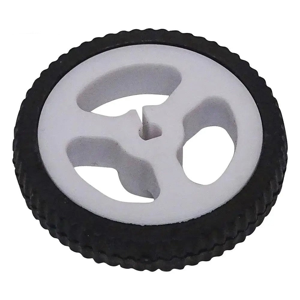 4/20pcs D-Hole Rubber Wheel Suitable for N20 Motor D Shaft Tire Car Robot DIY Toys Parts - 4pcs - Asia Sell