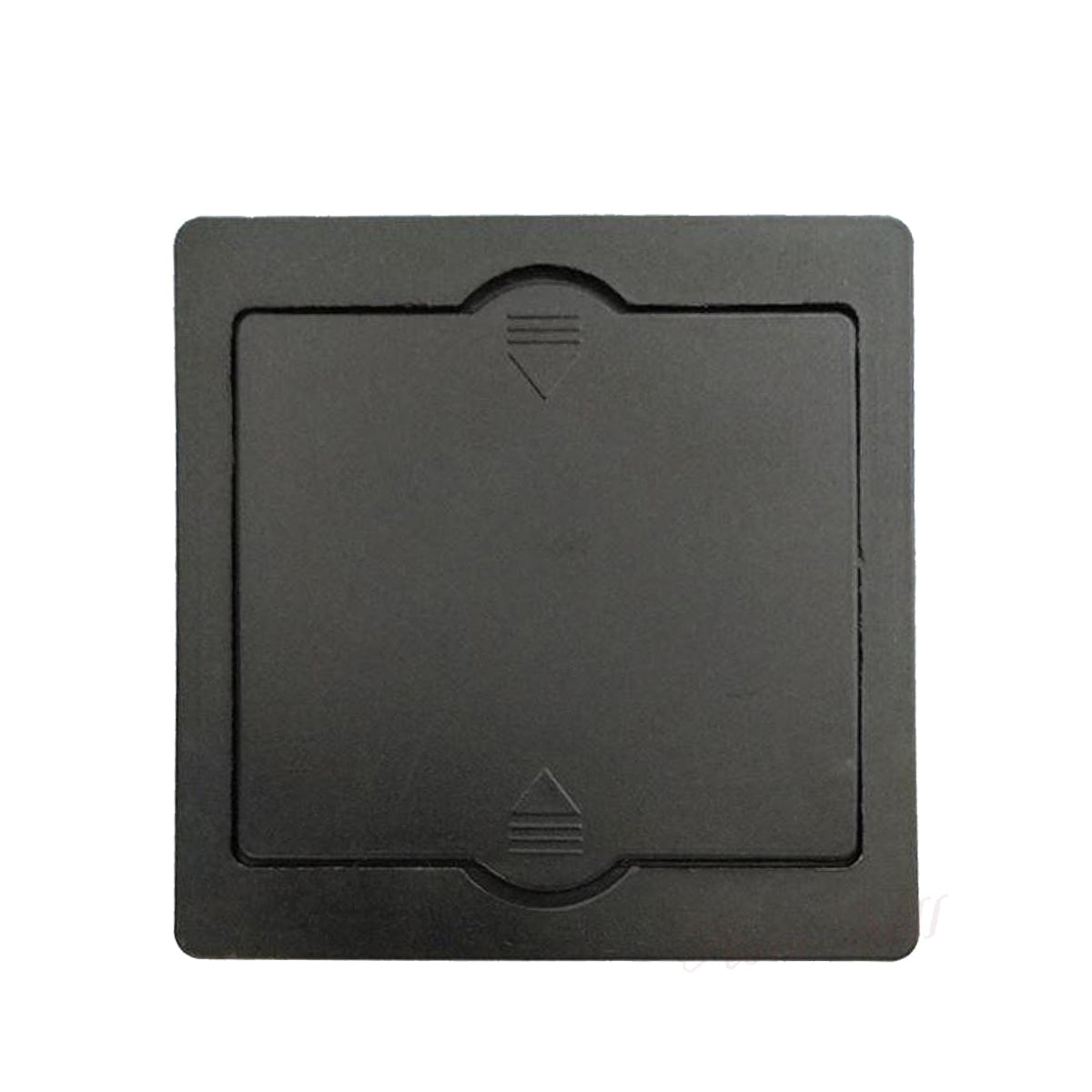 4AA Black Battery Holder Panel Mount Case Lid with Tabs No Switch Flat - - Asia Sell
