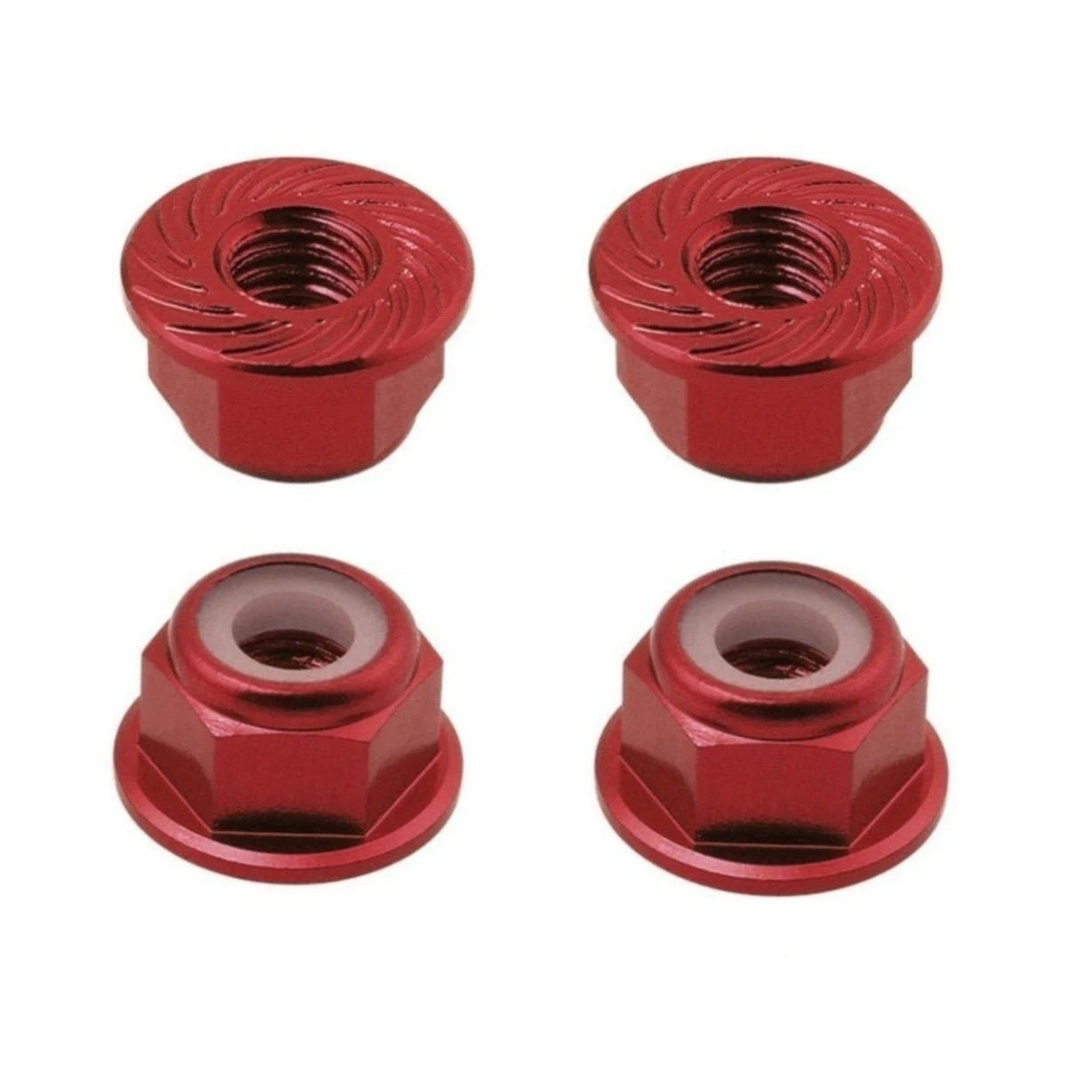 4pcs 3.0mm Red RC Car Wheel Hex Nut Hub Adaptor 1/10 4WD SCX10 Drive - - Asia Sell