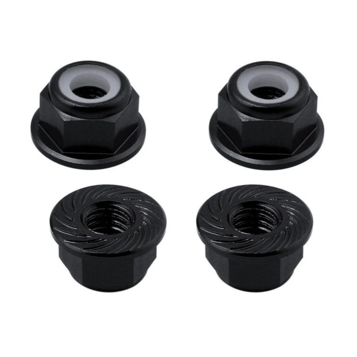 4pcs 4.0mm Black RC Car Wheel Hex Nut Hub Adaptor 1/10 4WD SCX10 Drive - - Asia Sell