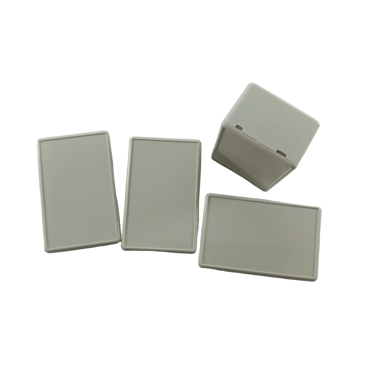 4pcs Electronic Project Case Enclosure Junction Box 70x44x29mm Waterproof - White/Grey - Asia Sell