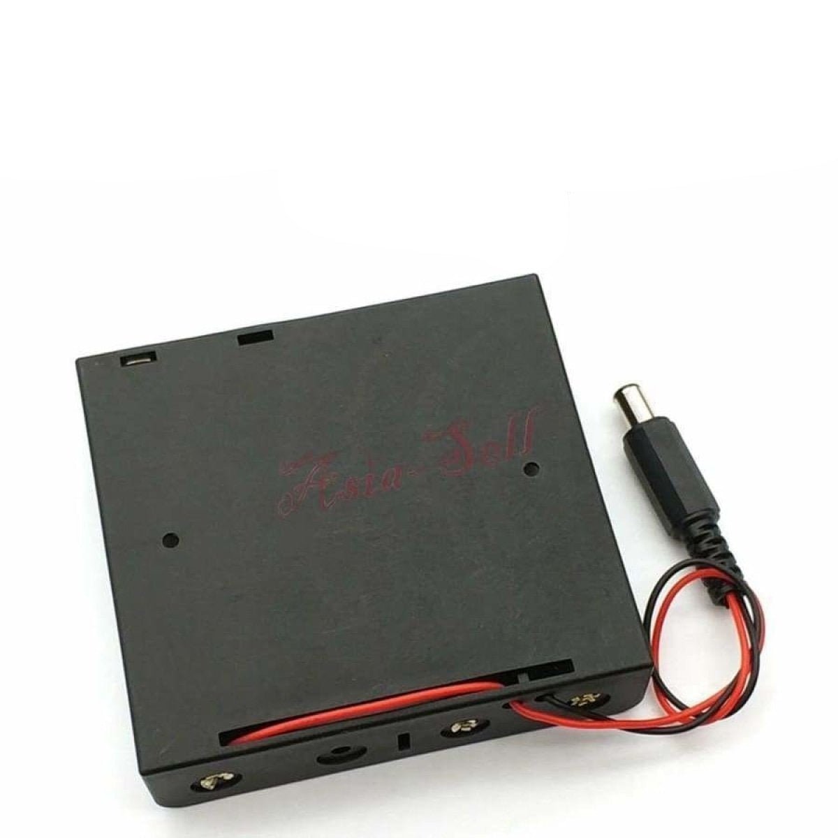 4x18650 Battery Holder 14.8V Storage Box Case Leads Wires with Plug 4 x 18650 - - Asia Sell