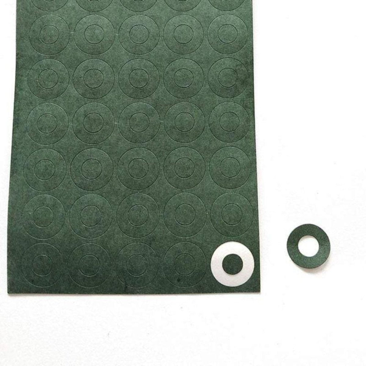500pcs 1S 18650 Li-ion Battery Insulation Gasket Battery Pack Rings Insulated Pad - - Asia Sell