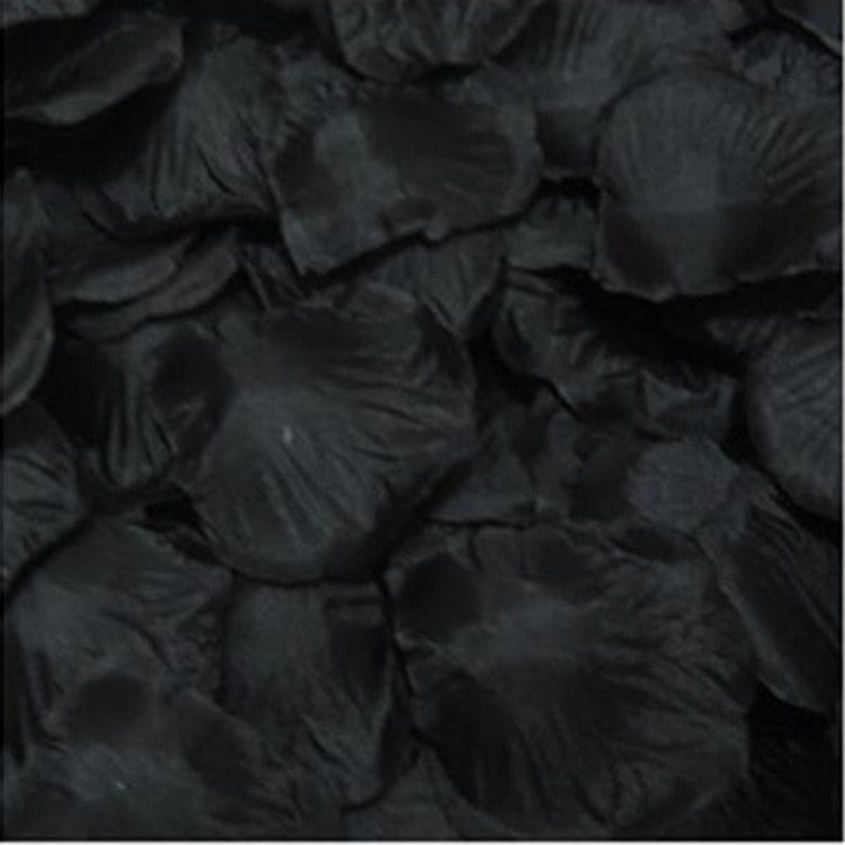 500pcs Rose Petals Flower Artificial Flowers Table Confetti Home Wedding Decorations - Black - - Asia Sell
