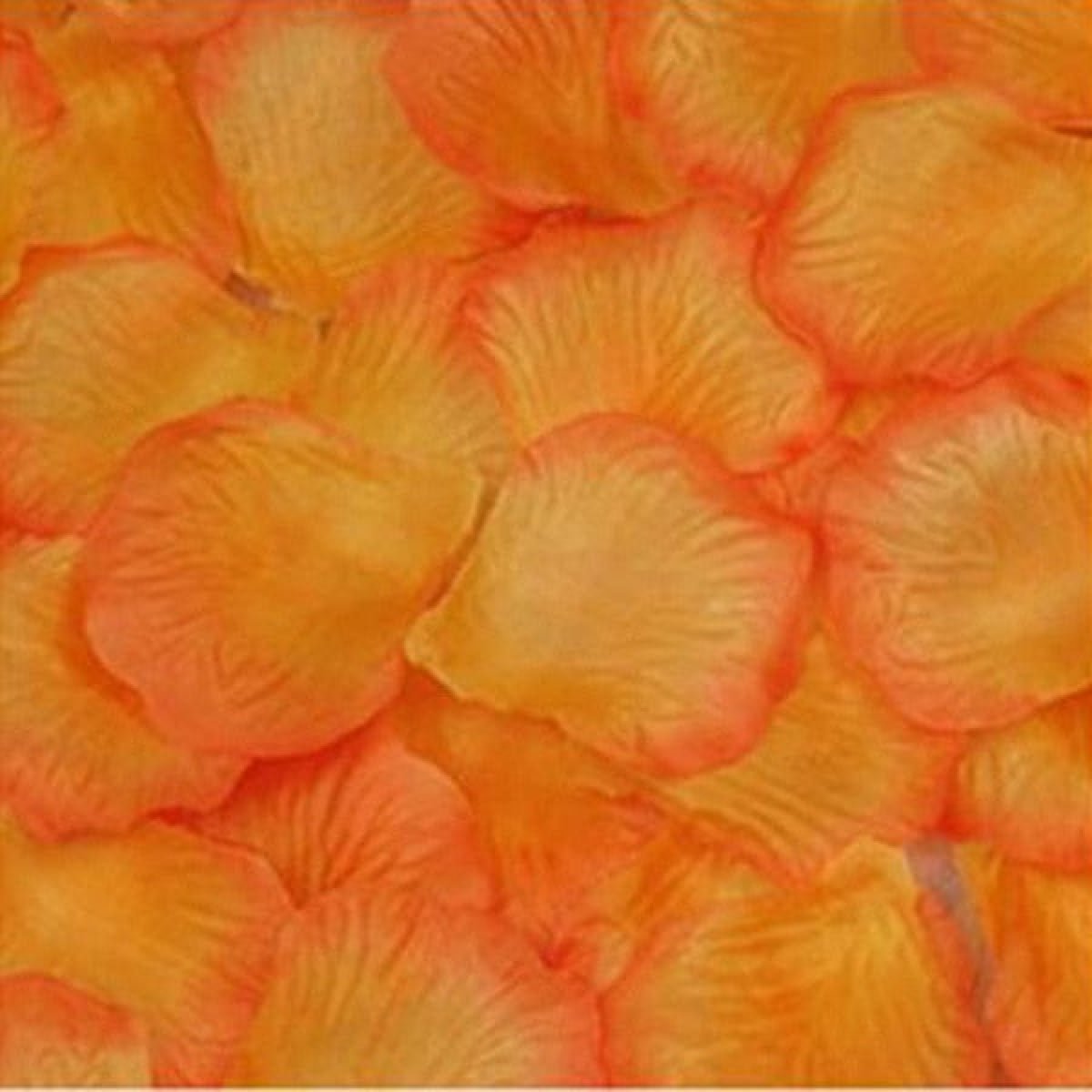 500pcs Rose Petals Flower Artificial Flowers Table Confetti Home Wedding Decorations - Orange Side - - Asia Sell