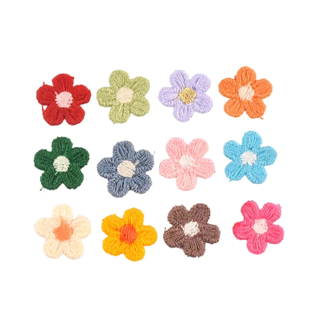 10pcs 1.5cm Flower Appliqued DIY Lace For Clothing Sewing Accessories Decorations | Main Image | Asia Sell