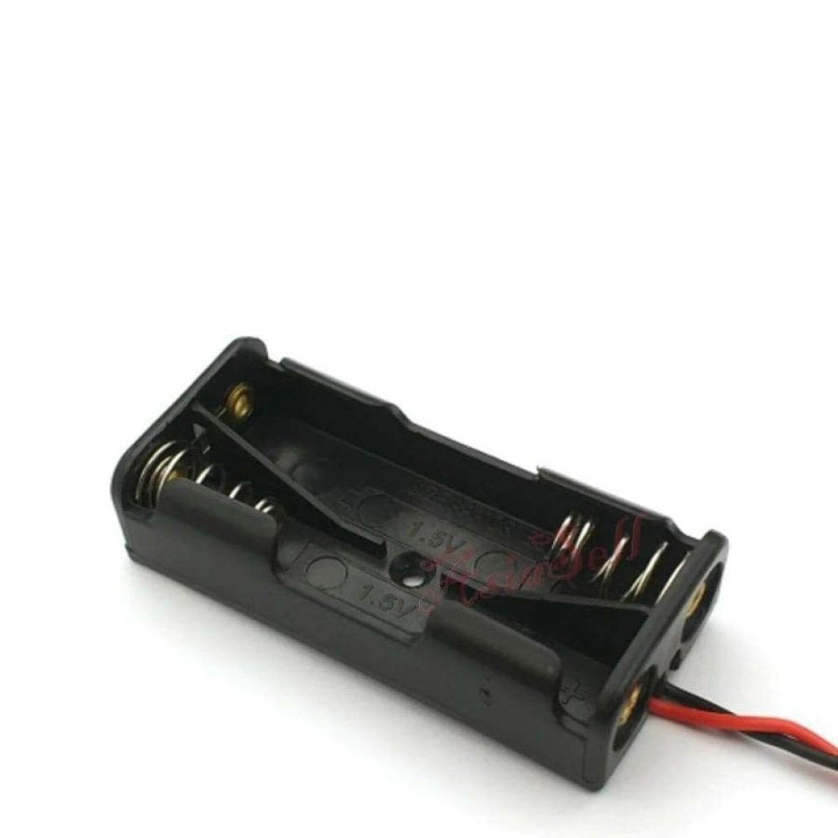 50pcs 2xAAA Battery Holder 2x1.5V AAA 3.0V Box Case Leads Wires 2 x AAA Holders - - Asia Sell