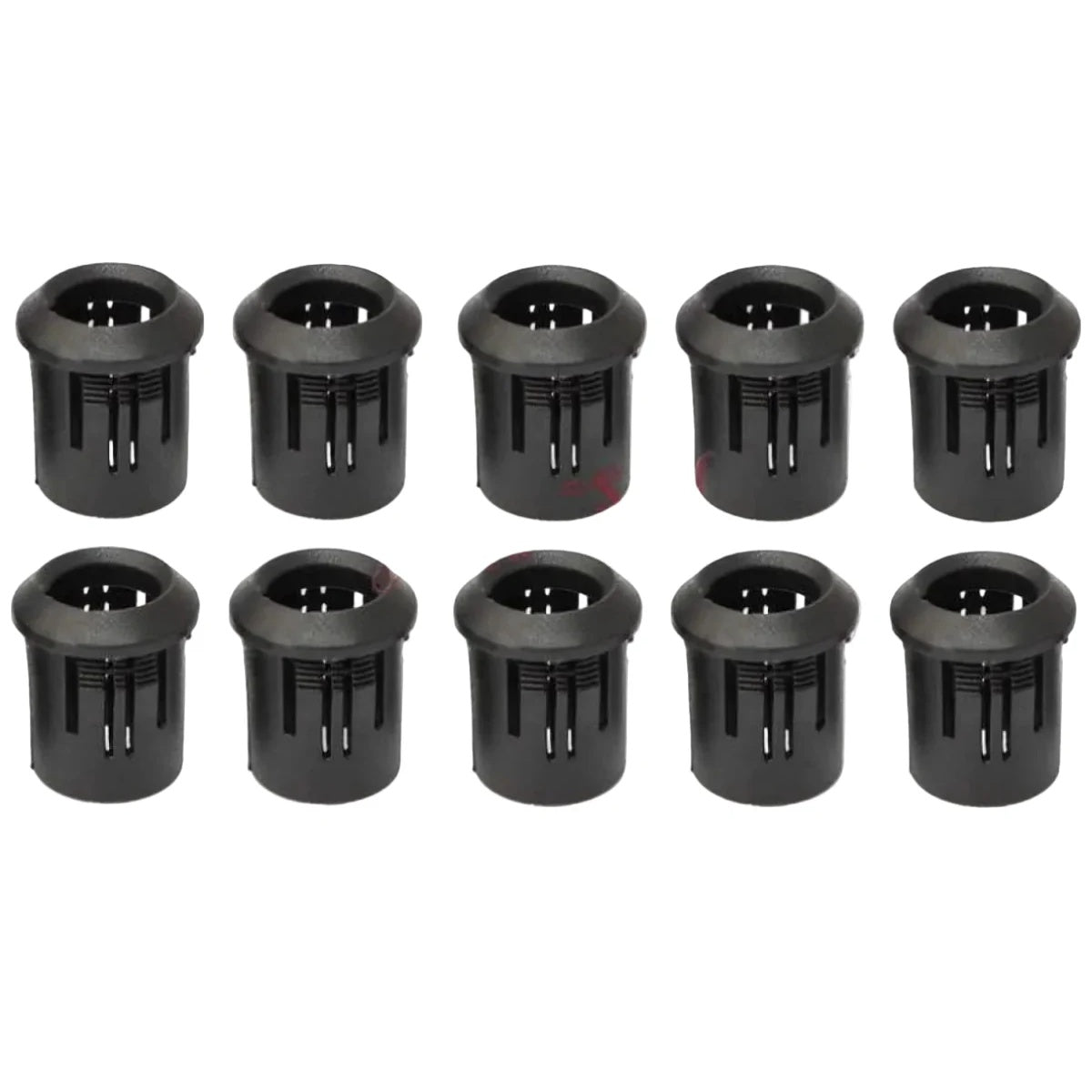 50pcs 8mm Black Plastic LED Holder Bezel Surround Case Cup Mounting F8 - - Asia Sell