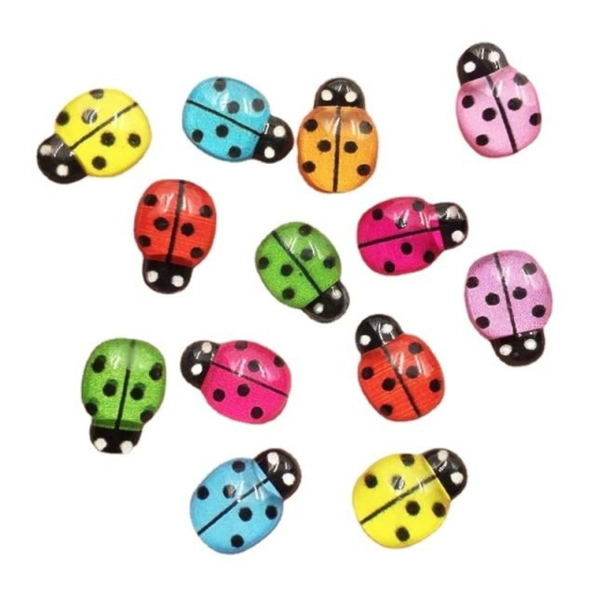50pcs Bee Resin Flat Back Mini DIY Scrapbooking Crafts Home Decorations Resin Shape - Mixed - Asia Sell