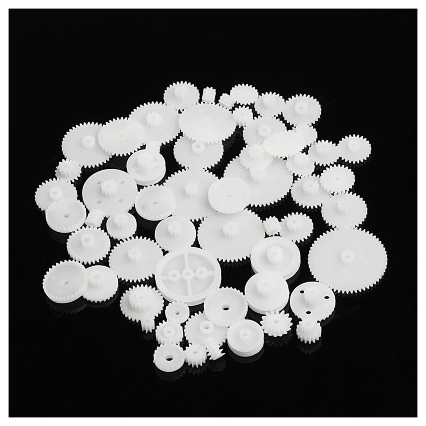 58 styles Toothed Wheels Plastic Gears Set All Module 0.5 Robot Parts DIY Motor - - Asia Sell