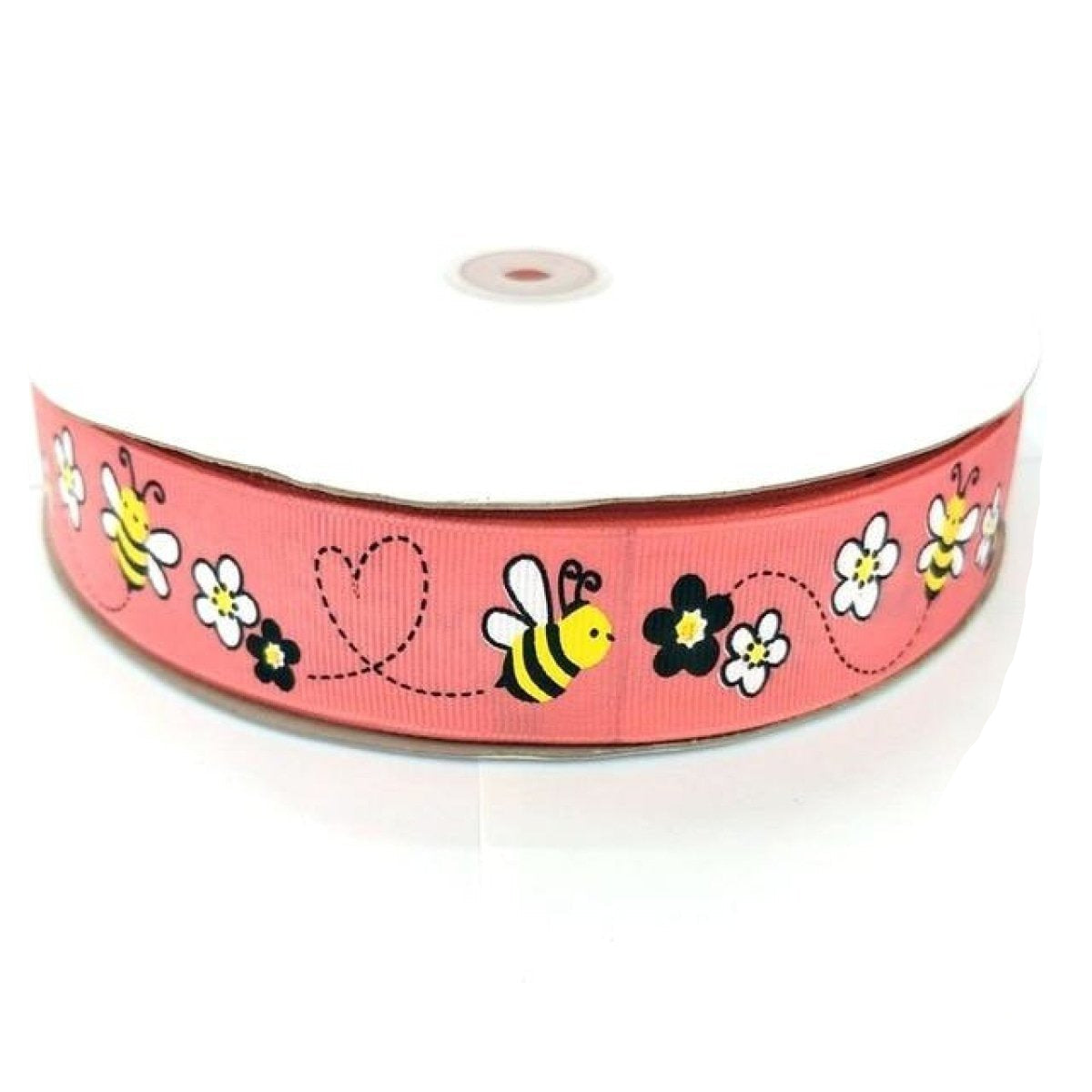 5m Bee Ribbons 25mm Gift Wrapping Childrens Hair Accessories - Watermelon 5m - Asia Sell