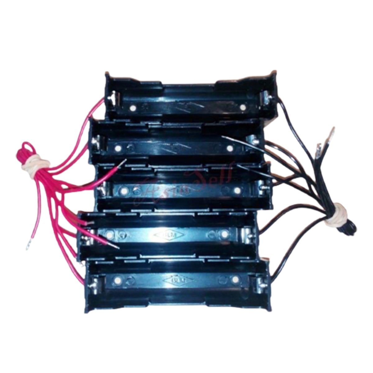5pcs 1x18650 Battery Holder Box Case 3.7V Wired 1 x 18650 - - Asia Sell