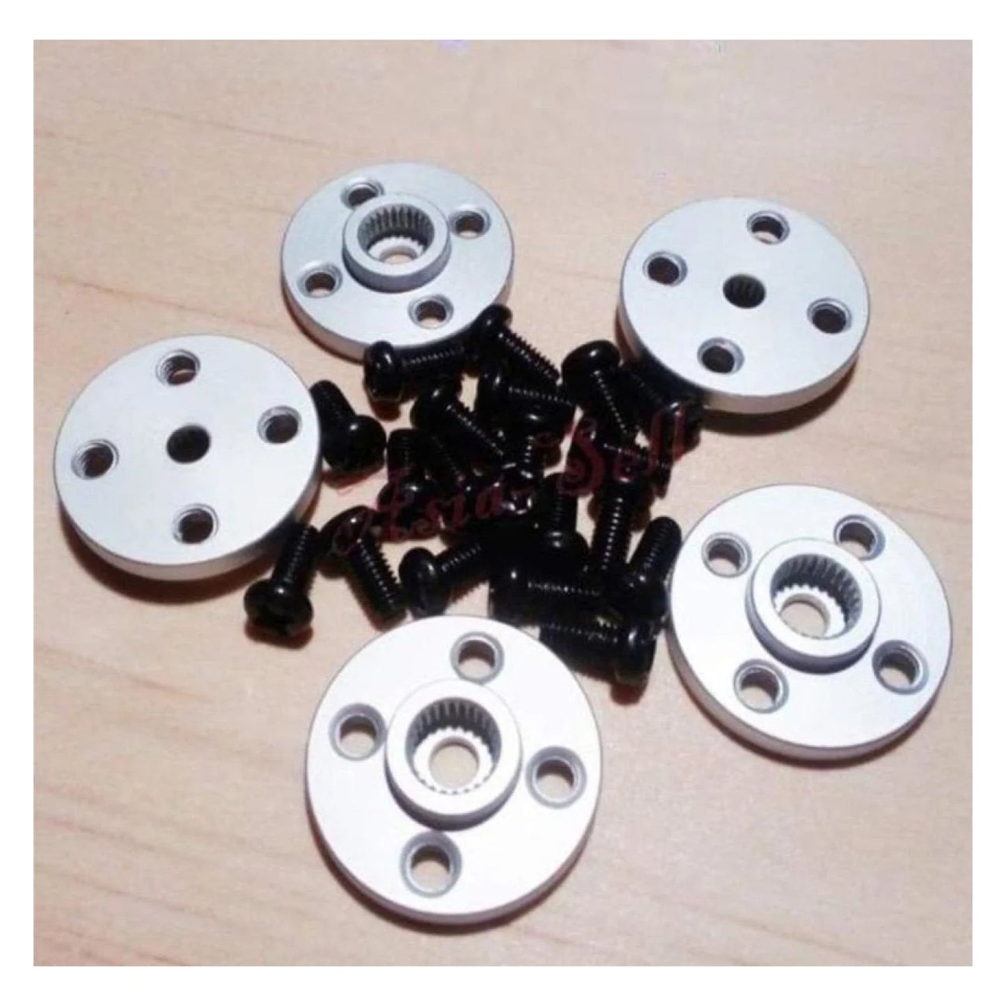 5pcs 20mm Disc Mount Metal Servo Arm Horn Round MG945 MG995 MG946 Arms Horns - - Asia Sell