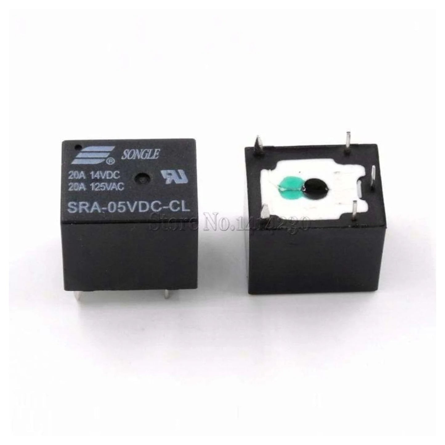 5pcs 5V 12V 24V 20A DC Power Relay Black SRA-05VDC-CL SRA-12VDC-CL SRA-24VDC-CL - 5V - Asia Sell