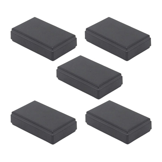 5pcs Electronic Project Case Enclosure Junction Box 58mmx35mmx15mm Black - - Asia Sell