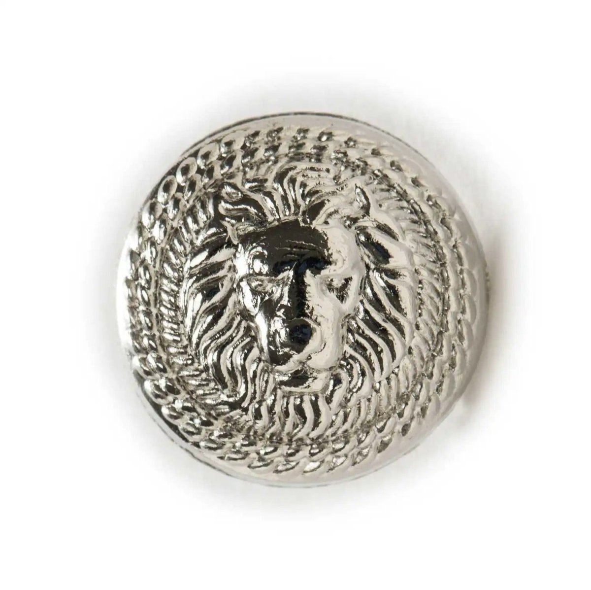 5pcs Lion Brooch for Jacket Blazer Uniform Sport Coat Clothing 11.5-25mm Metal - Lion Black 15mm - Asia Sell
