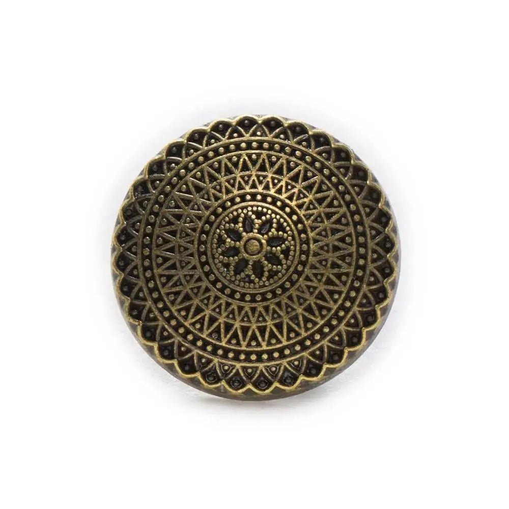 5pcs Lion Brooch for Jacket Blazer Uniform Sport Coat Clothing 11.5-25mm Metal - Retro Bronze 20mm - Asia Sell
