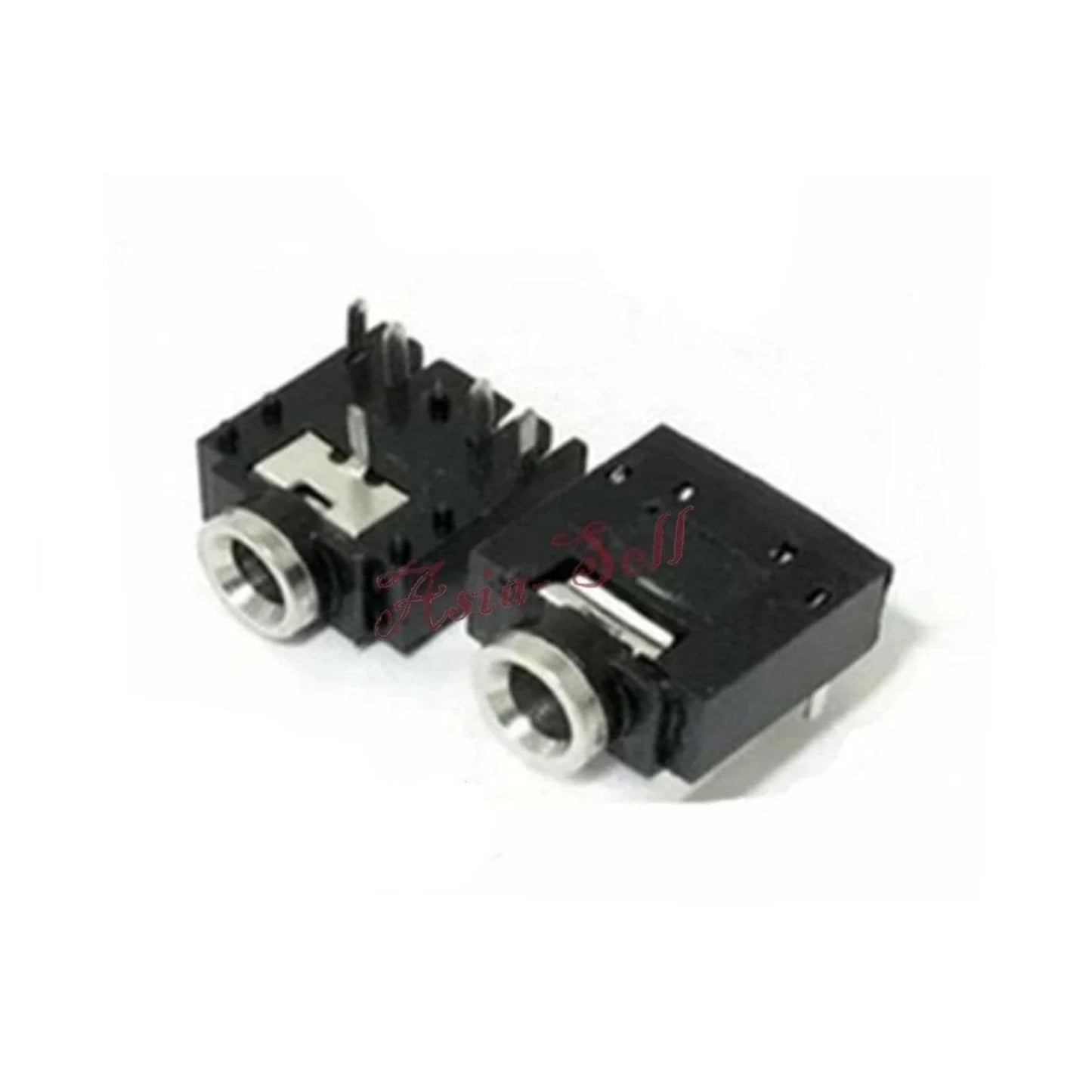 5pcs PJ-307 5 Pin PCB Mount Female 3.5mm Stereo Jack Socket Connector - - Asia Sell