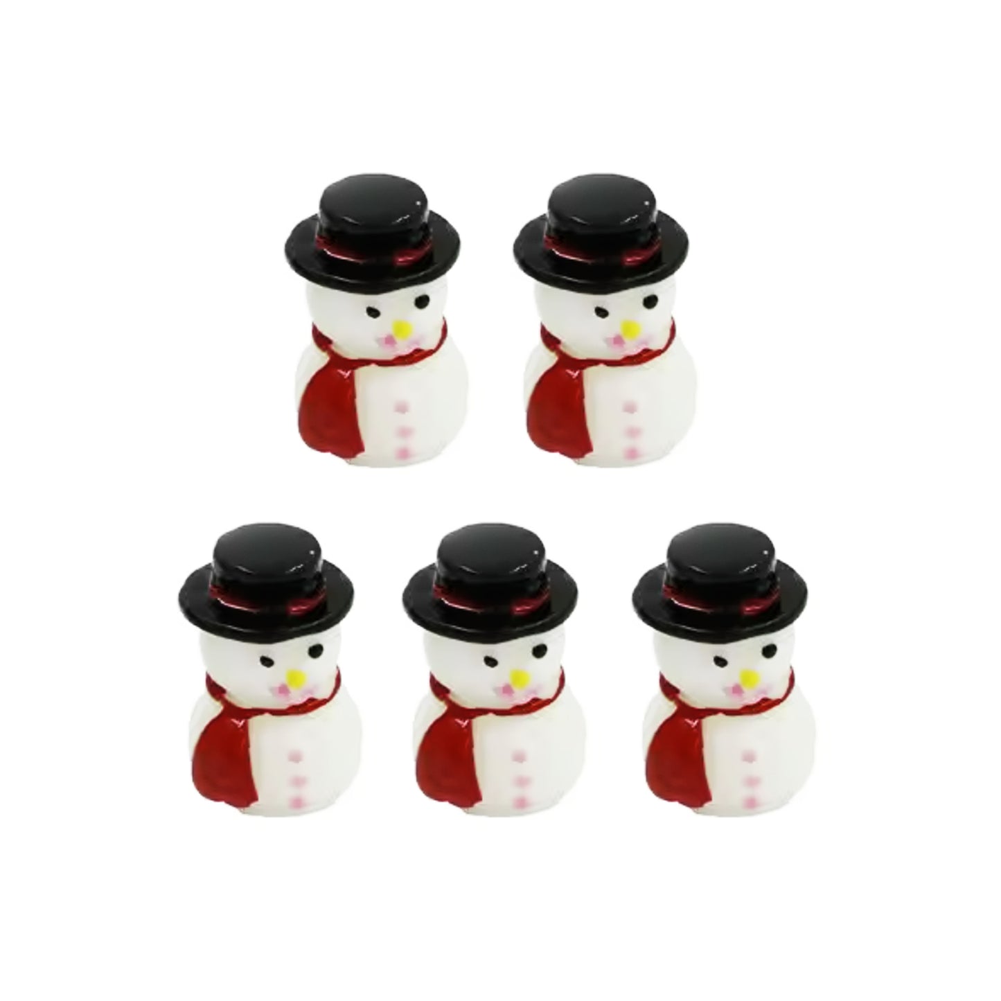5pcs Figurine Miniature Mini Garden Craft Toys | Snowman | Asia Sell