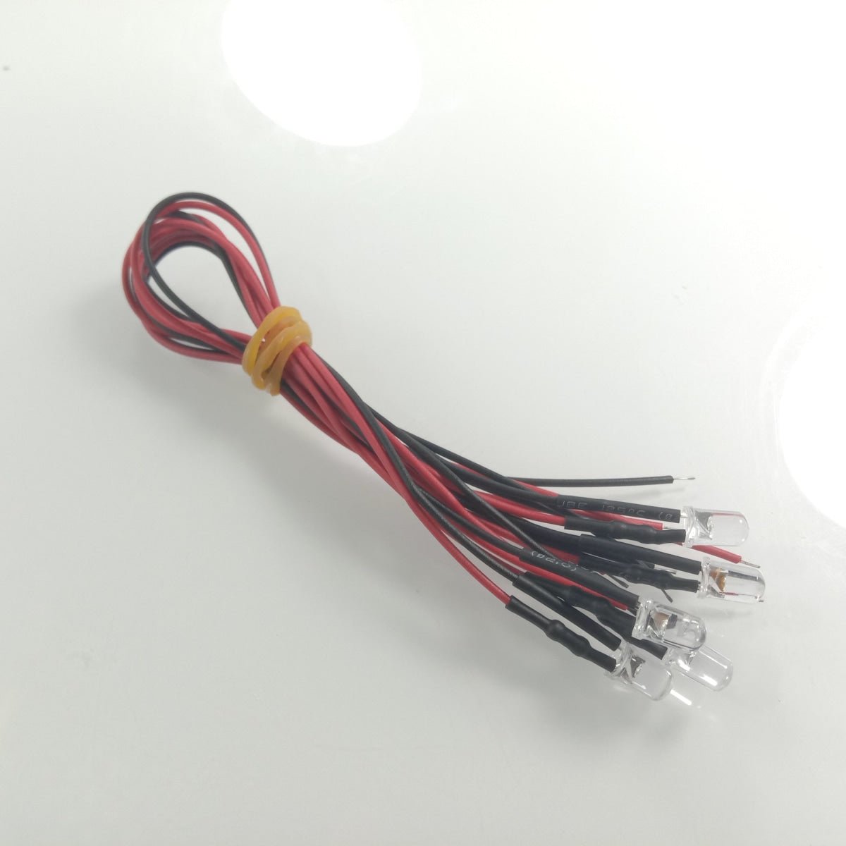 5x 5mm 12V Wired LEDs White Blue Green UV Red Yellow Pink RGB Flash LED - Green - Asia Sell