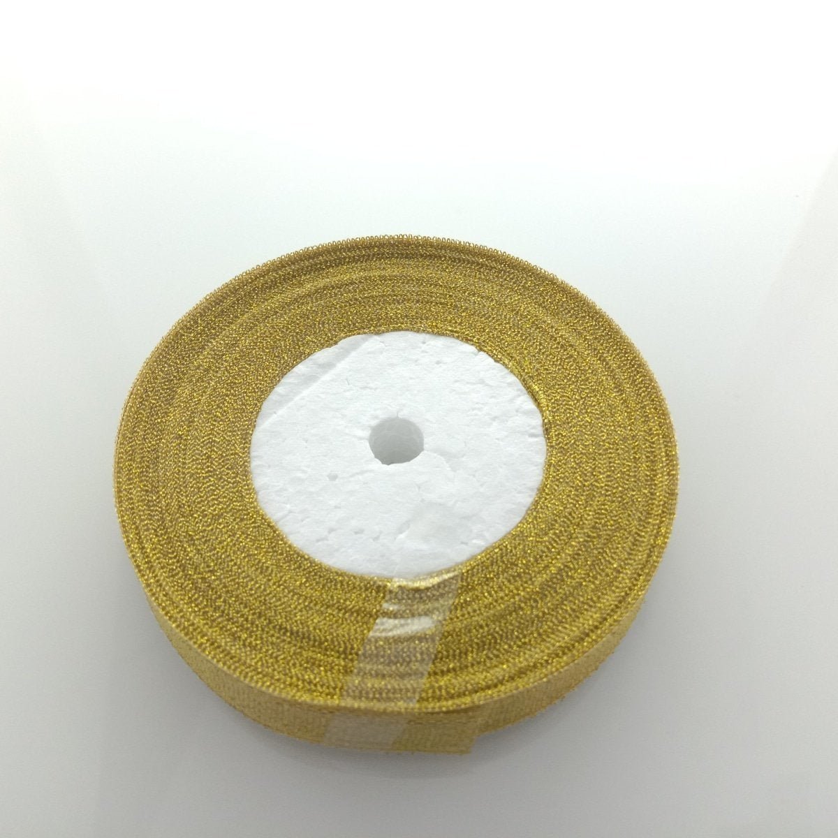 6mm-50mm Gold Silver Ribbon 22m Wedding Christmas Decoration Gift Wrapping Craft - Gold 15mm - Asia Sell