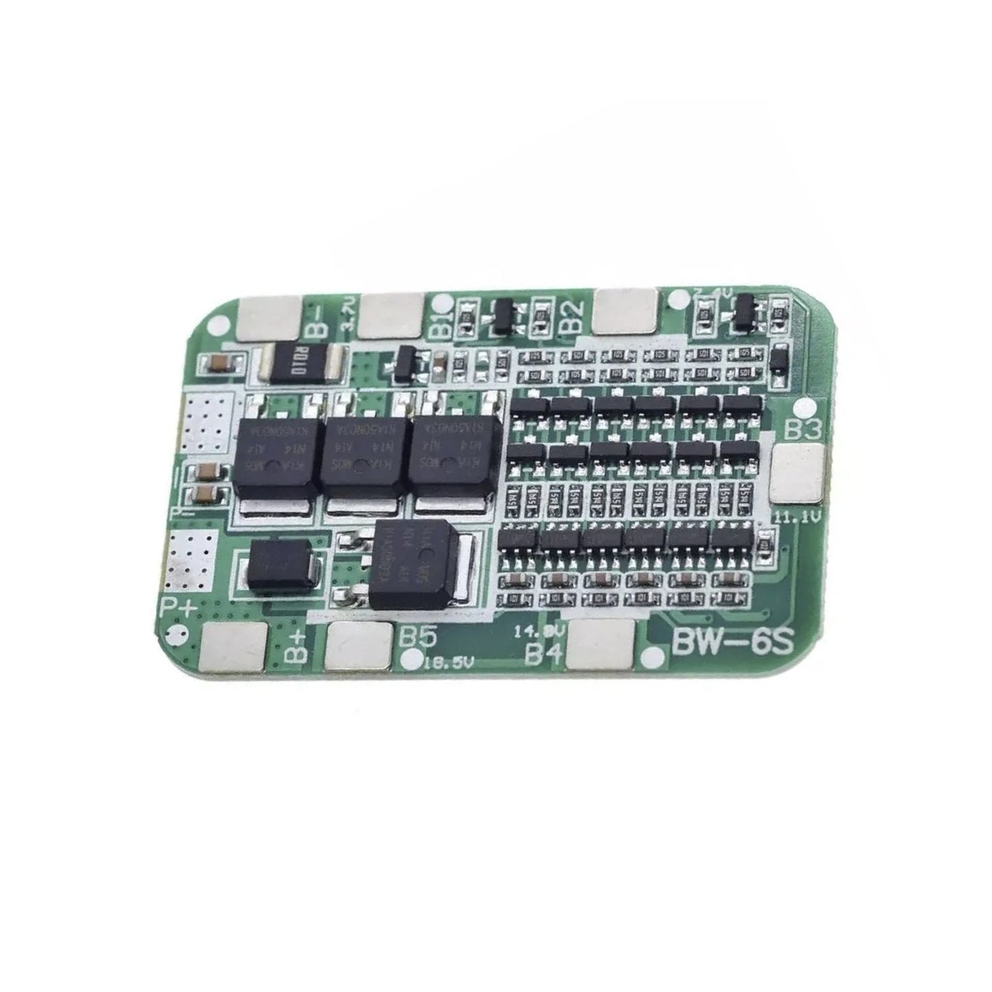 6S 15A 24V PCB BMS Protection Board For 6 Pack 18650 Li-ion Lithium Battery Module - - Asia Sell