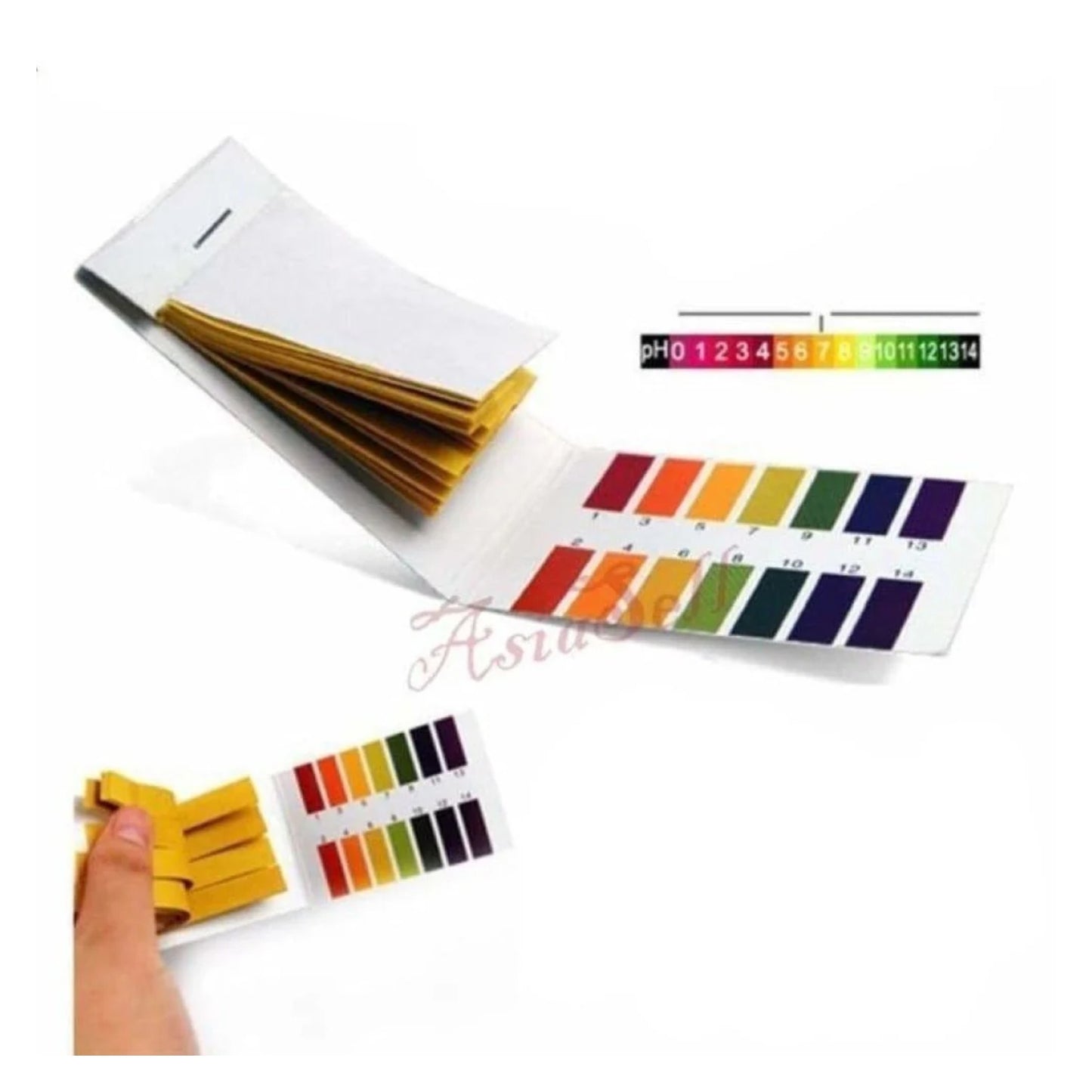 80 Strips PH Indicator Paper PH Value 1-14 Litmus Testing Full Range Soil Toy Learning - - Asia Sell