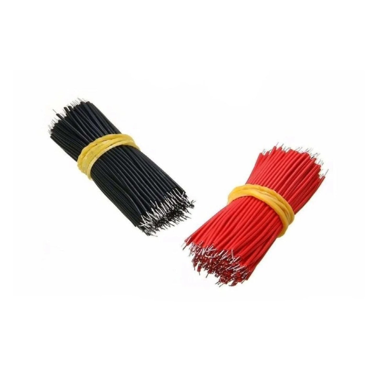 800pcs 5cm 24AWG Breadboard Jumper Cable Wire Black & Red Tin-Plated - - Asia Sell