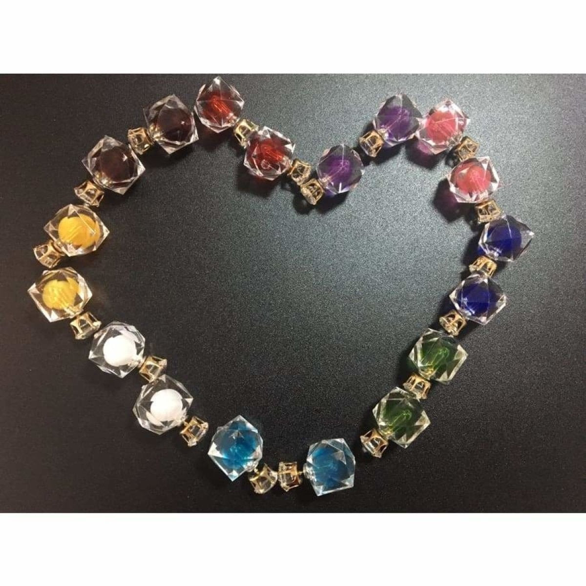 9 Pairs Crystal Cube Coloured Earrings Womens Girls Earring Costume Jewellery - - Asia Sell