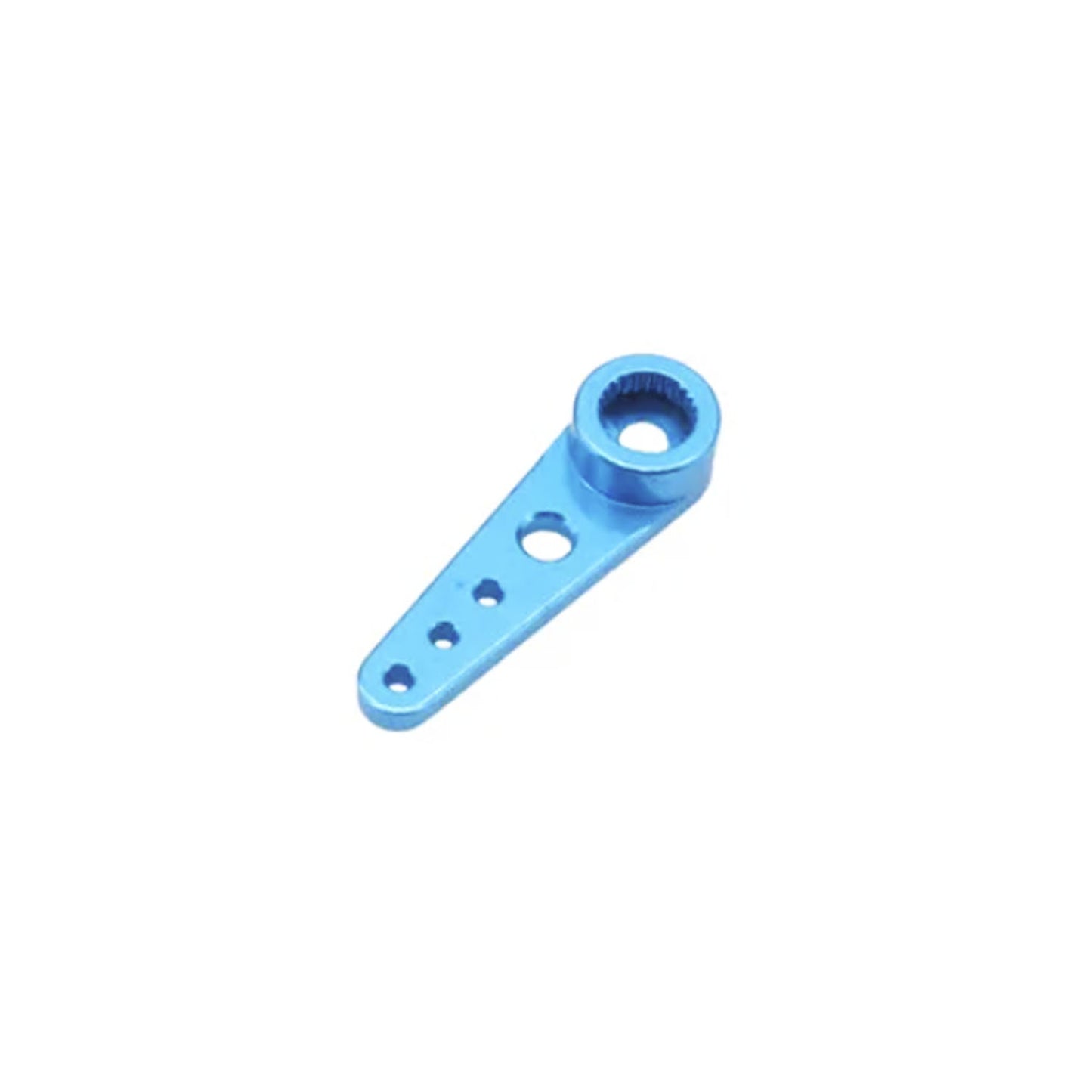 RC Model 25T Metal Servo Arm Horn - Blue Single Arm - Asia Sell