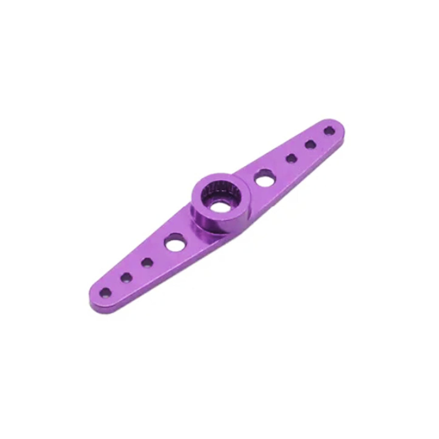 RC Model 25T Metal Servo Arm Horn - Purple Double Arm - Asia Sell