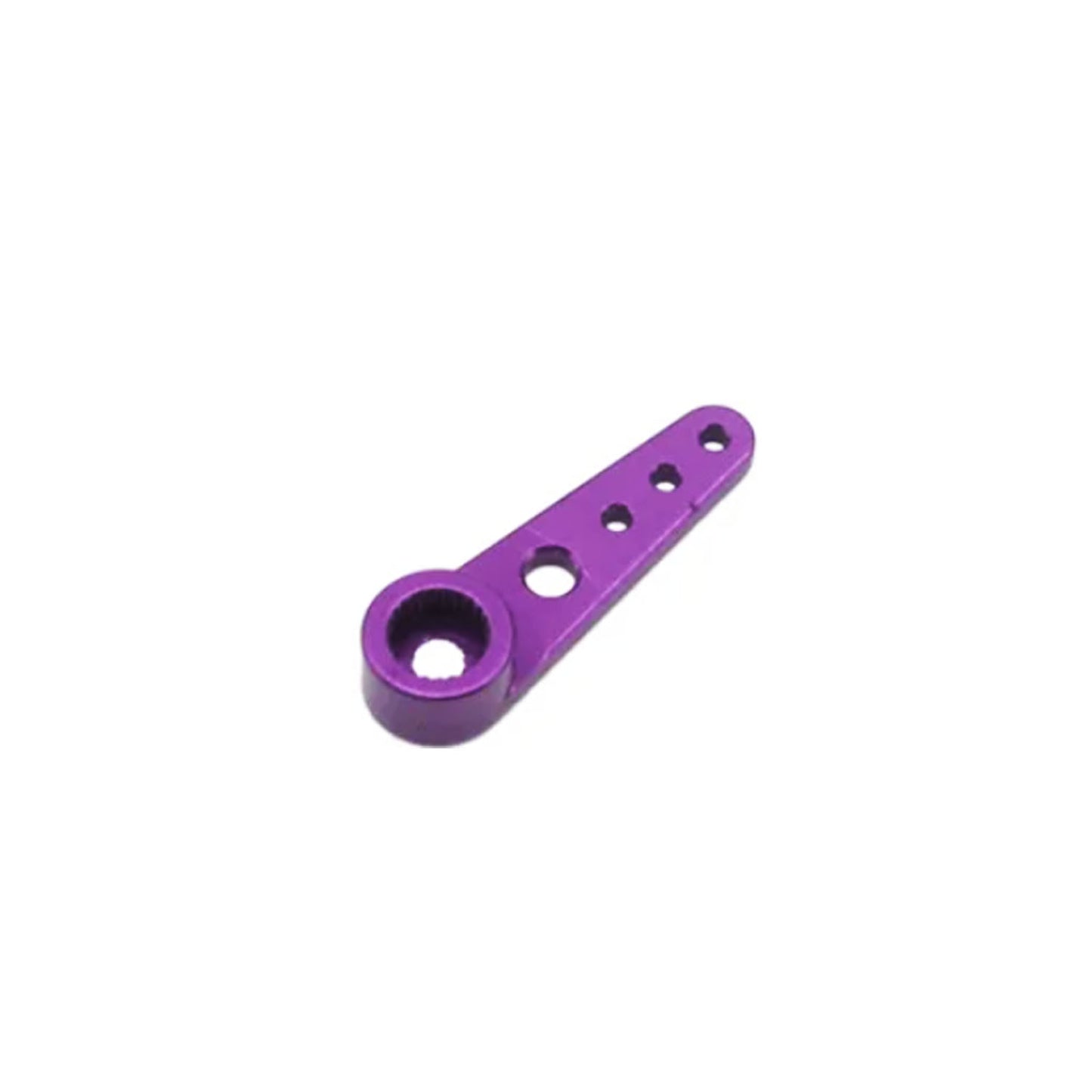 RC Model 25T Metal Servo Arm Horn - Purple Single Arm - Asia Sell