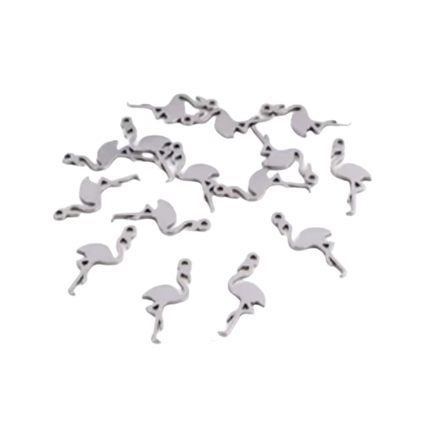 30pcs Stainless Steel Single Double Loops Star Tree Heart Cute Charms Pendant DIY Jewellery Findings for Necklace Bracelet No Fade