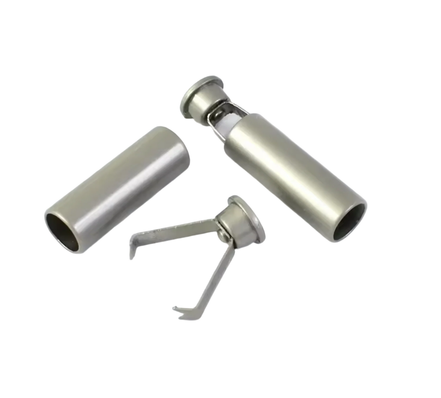 4/8pcs 20x7mm Metal Cord Lock Toggle Clip Clothing Rope End Bag Hat Clothes Bags Craft