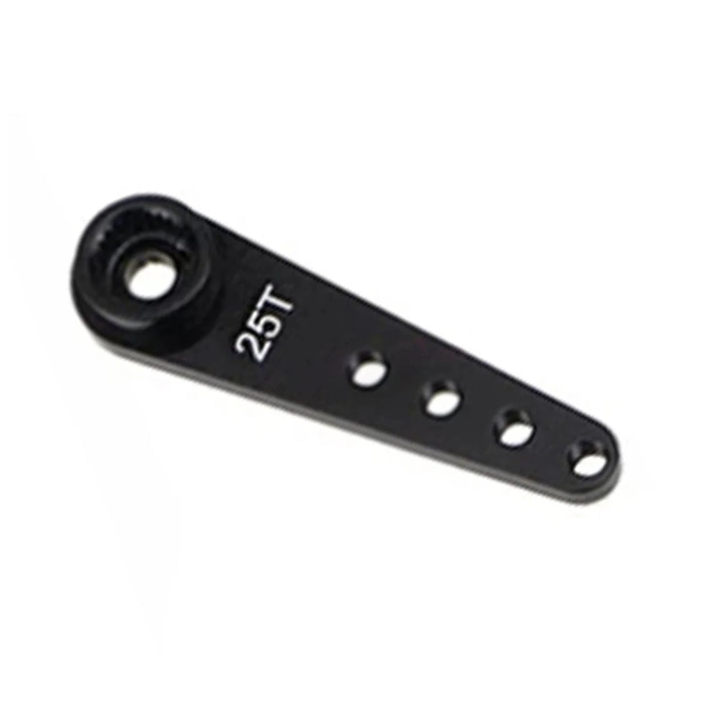 Aluminium 25T Servo Horn Steering Arms for 1:10 Scale Model 37mm RC Cars Vehicles - Black - Asia Sell