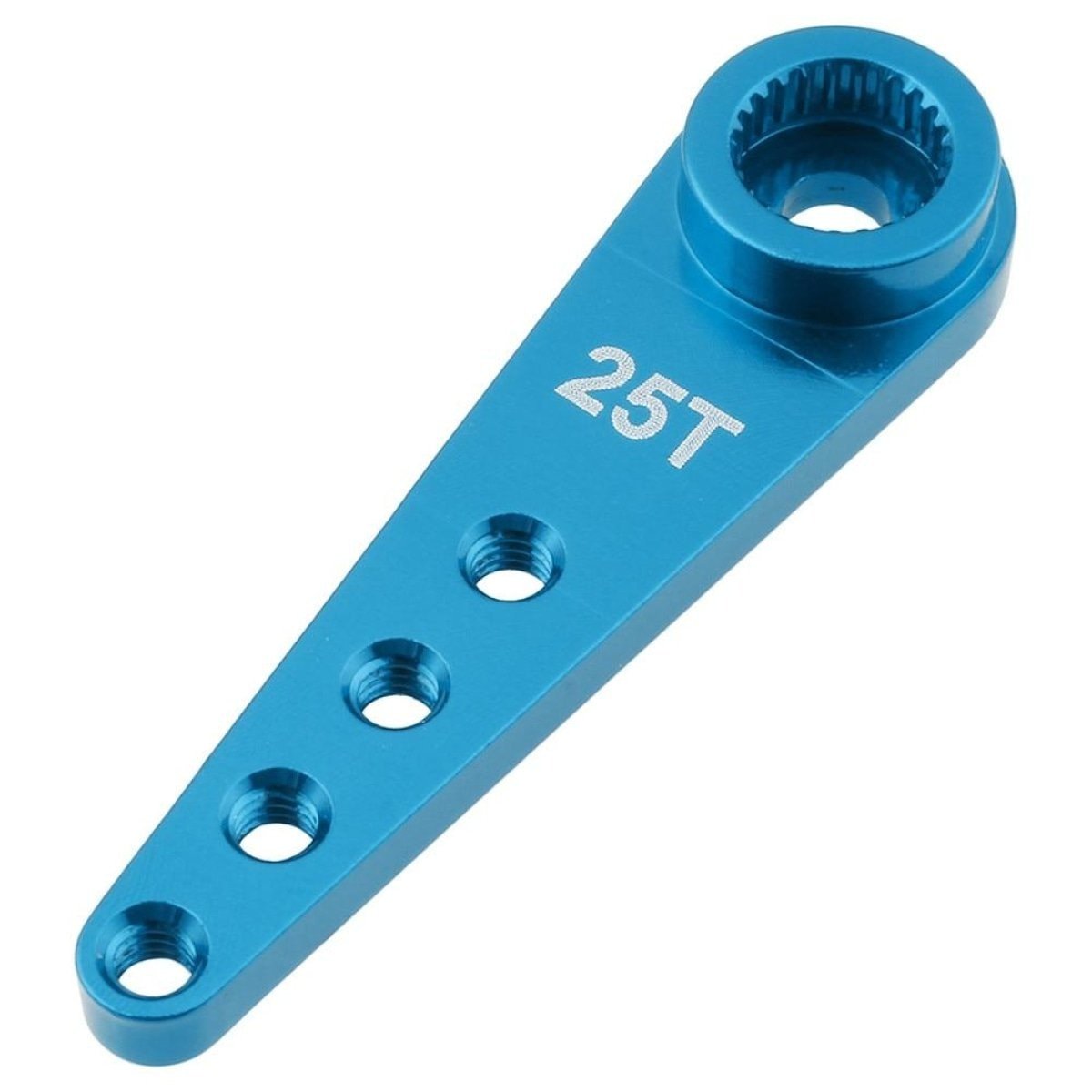 Aluminium 25T Servo Horn Steering Arms for 1:10 Scale Model RC Cars Vehicles - Blue - Asia Sell