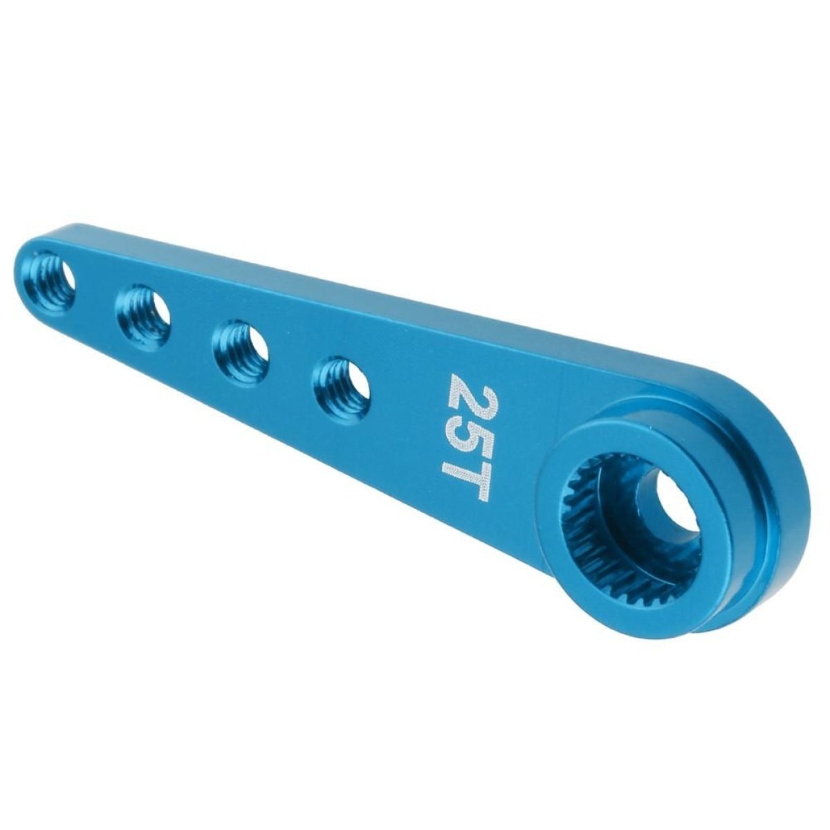 Aluminium 25T Servo Horn Steering Arms for 1:10 Scale Model RC Cars Vehicles - Blue - Asia Sell