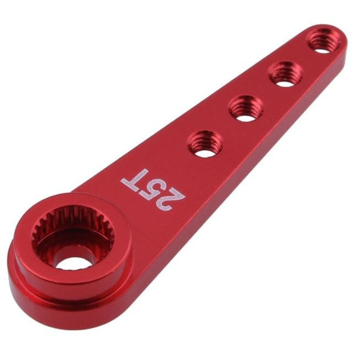 Aluminium 25T Servo Horn Steering Arms for 1:10 Scale Model RC Cars Vehicles - Red - Asia Sell