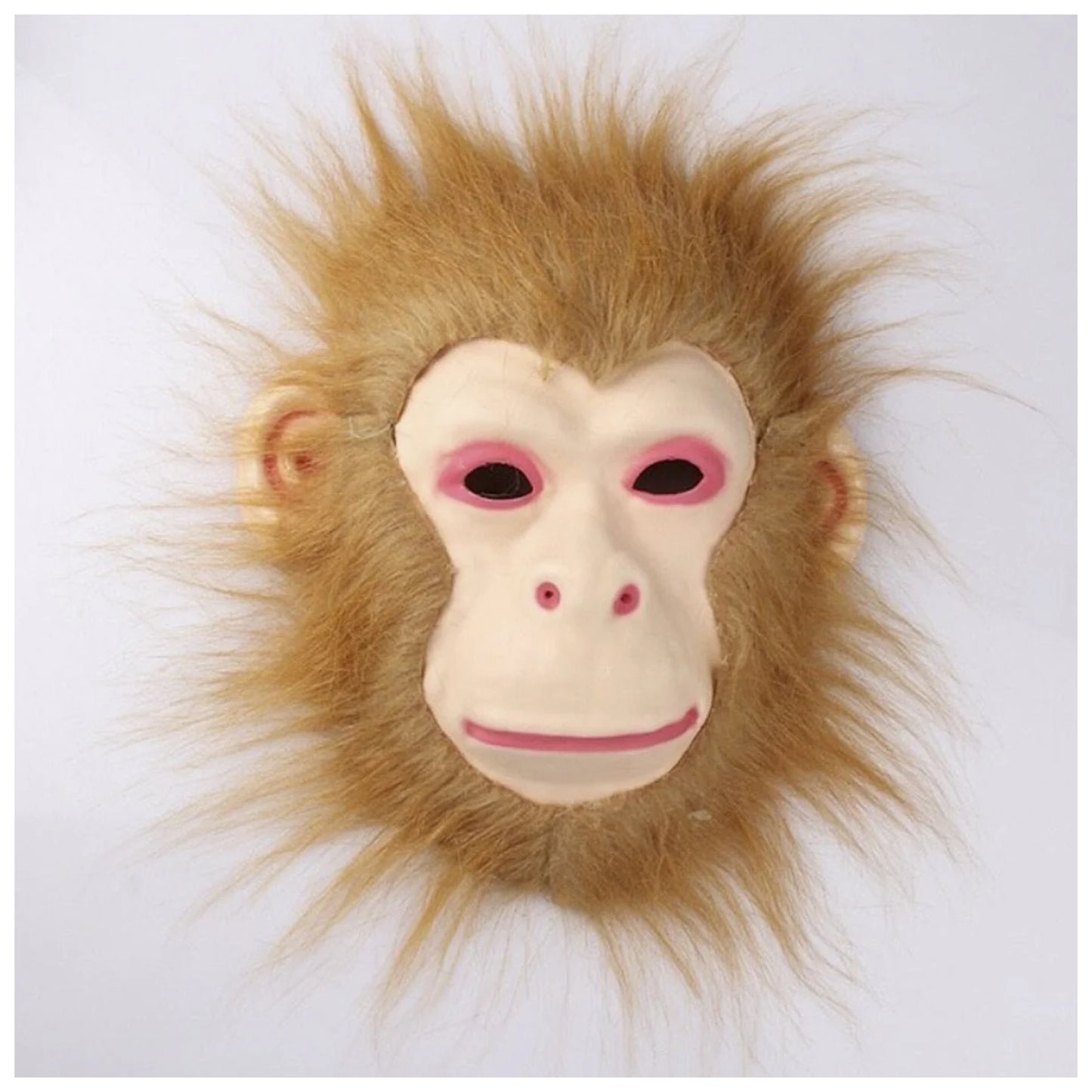 Ape Full Face Mask Monkey Fur Costume Creepy Animal Costume Halloween Party - - Asia Sell